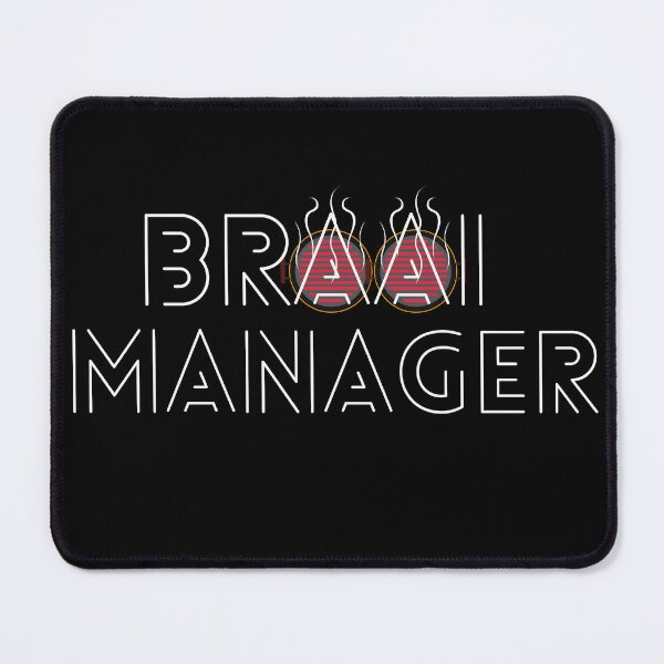 Item preview, Braai Manager, South Africa designed and sold by Huesoffun.
