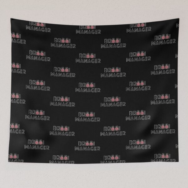Item preview, Braai Manager, South Africa designed and sold by Huesoffun.