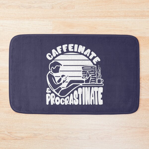 Artikelvorschau, Koffein, dann Prokrastination - Witziger Slogan für faule Bürokaffees (WEISS) entworfen und verkauft von CRHPOD20.