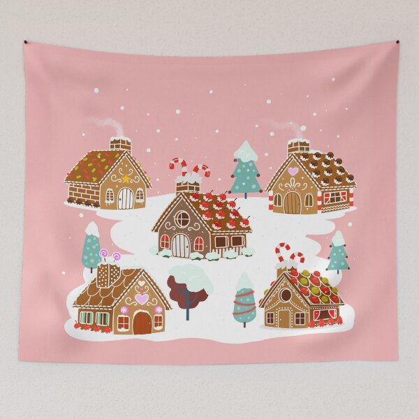 Item preview, Gingerbread Village designed and sold by BunnyThePainter.
