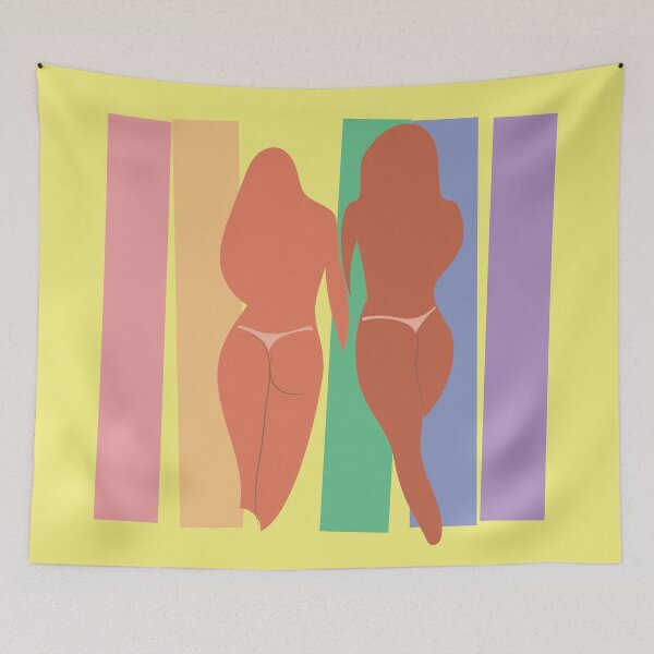 Item preview, LGBT female body silhouettes in minimal style designed and sold by Ihor Ivanov.