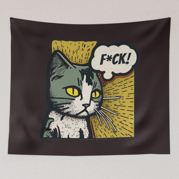 Item preview, Cat In Trouble designed and sold by XPoz.