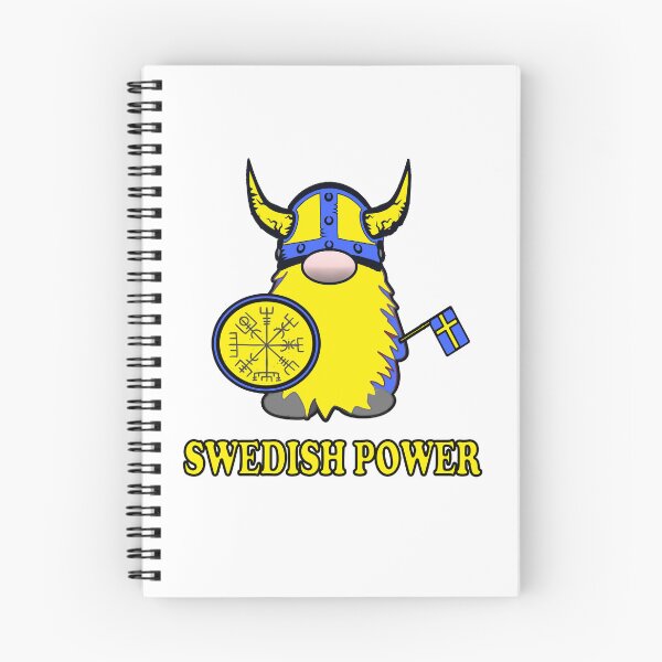 Item preview,  Swedish Power Viking Gnome Tomte Swedish Flag designed and sold by funnytshirtemp.