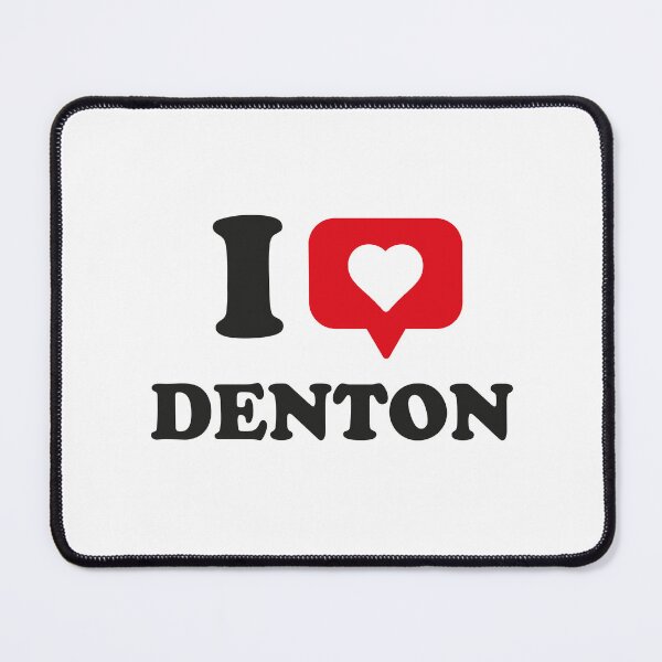 Item preview, I Love Denton, I Heart Denton, Hometown Denton, Texas designed and sold by Danylo Mikhnievych.