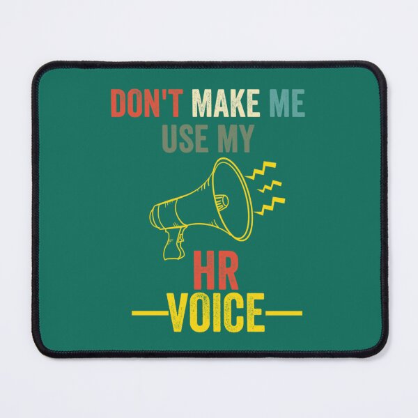 Item preview, Don_t_ Make Use My Hr Voice Retro Vintage Long Sleeve  designed and sold by TempuVitae.