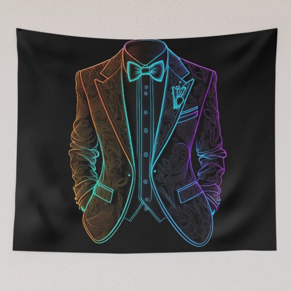 Item preview, Neon Tuxedo Chic designed and sold by PixelPerfectCo.