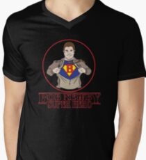 bob newby - sexy-like or be suck out of luck if I feel Men's V-Neck T-Shirt