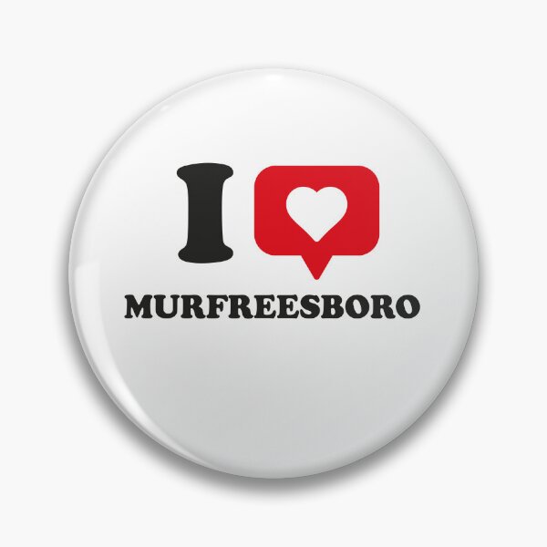 Item preview, I Love Murfreesboro, I Heart Murfreesboro, Hometown Murfreesboro, Tennessee designed and sold by Danylo Mikhnievych.
