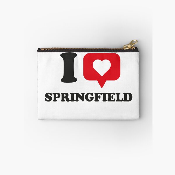 Artikelvorschau, Ich liebe Springfield, ich liebe Springfield, meine Heimatstadt Springfield, Illinois entworfen und verkauft von Danylo Mikhnievych.