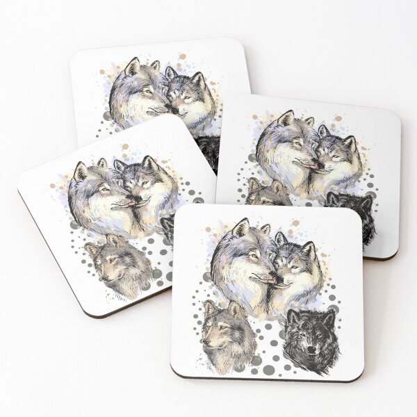 Item preview, The Grey Wolves designed and sold by RonelM.