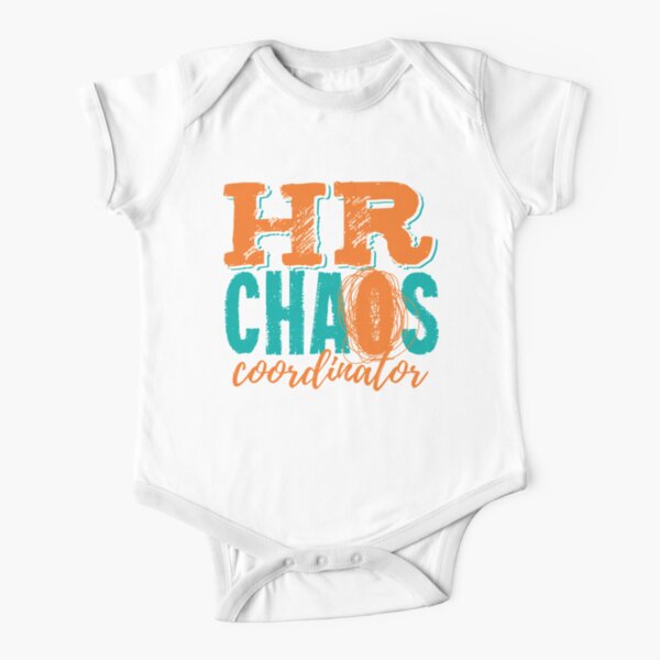 HR Chaos Coordinator Human Resources Short Sleeve Baby One-Piece