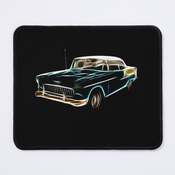 Item preview, chevrolet 1955 bel air neon design classic car designed and sold by test26.