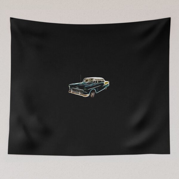 Item preview, chevrolet  1955 bel air neon design classic car designed and sold by test26.