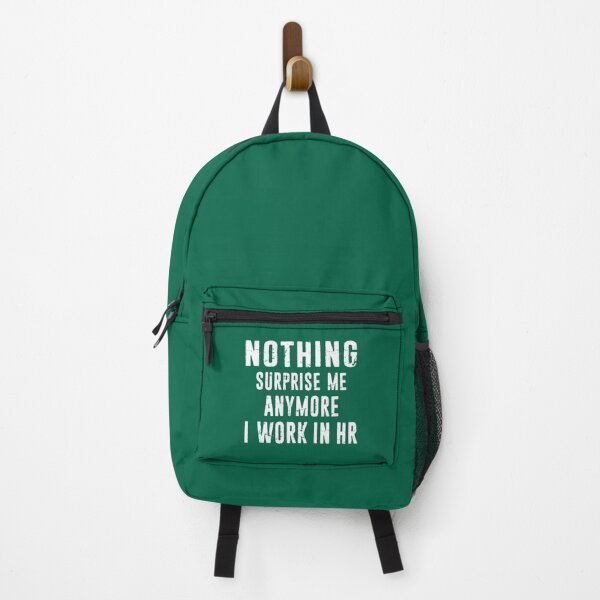 Item preview, HR Human Resources Nothing Surprise Me Anymore Distressed Typography    designed and sold by TempuVitae.