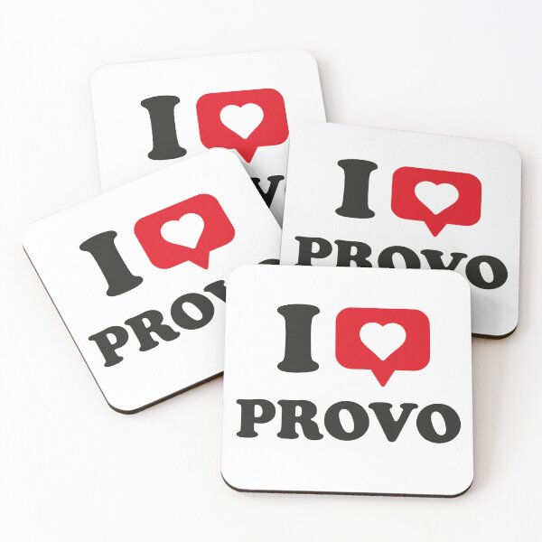 Item preview, I Love Provo, I Heart Provo, Hometown Provo, Utah designed and sold by Danylo Mikhnievych.