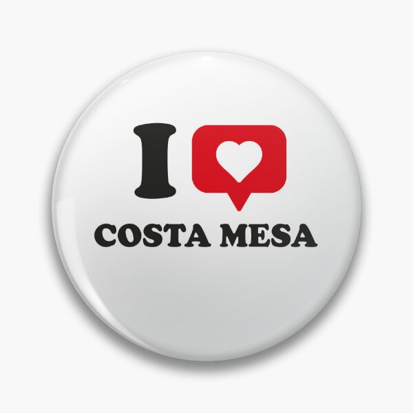 Item preview, I Love Costa Mesa, I Heart Costa Mesa, Hometown Costa Mesa, California designed and sold by Danylo Mikhnievych.