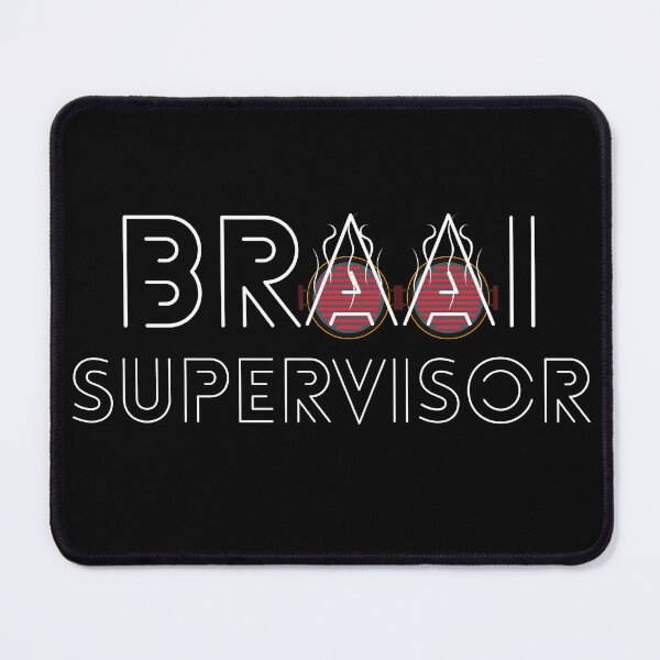 Item preview, Braai Supervisor, South Africa designed and sold by Huesoffun.