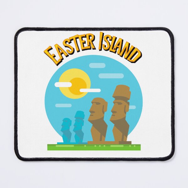Item preview, Easter Island Statues Moai Polynesian Chile Tiki designed and sold by funnytshirtemp.