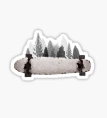 Forest Longboard Sticker