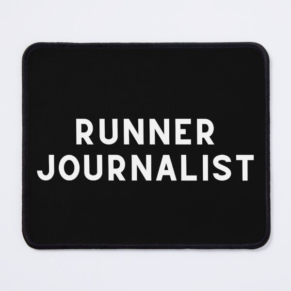 Item preview, Runner Journalist designed and sold by Runner's High.