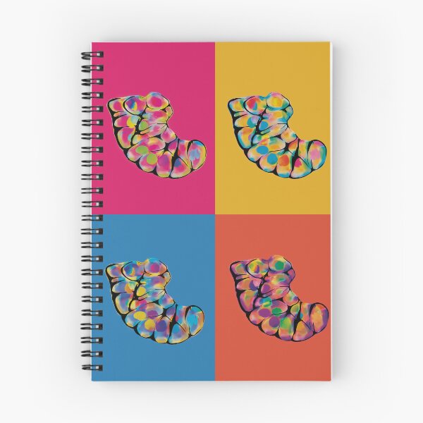 Artikelvorschau, Andy Warhol inspirierte C. elegans Embryo-Mikroskopie-Wissenschaftsdruck entworfen und verkauft von LifeScienceLot.