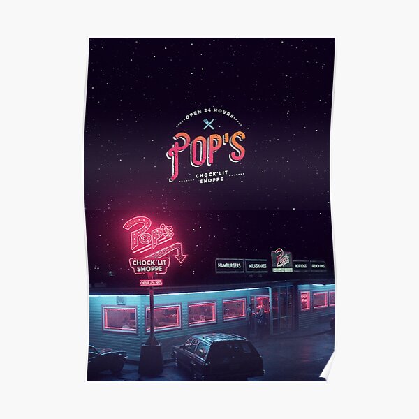 Pop's Diner Poster