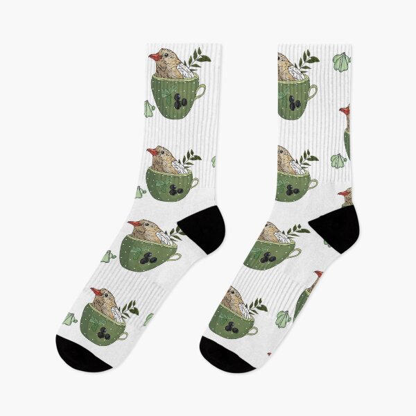 Item preview, A cute cartoon bird sits in a cup designed and sold by Anastasiia Yurevych.