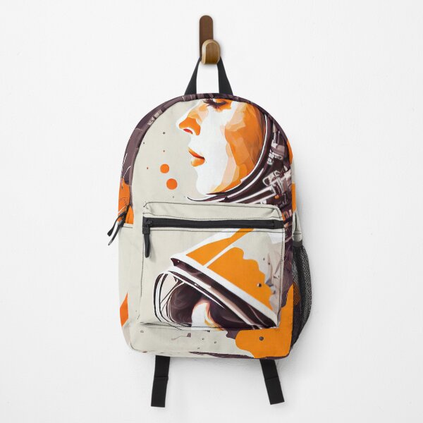 Item preview, Astronaut Women Pop Art Space Nasa Retro Rainbow designed and sold by HRMNY25.