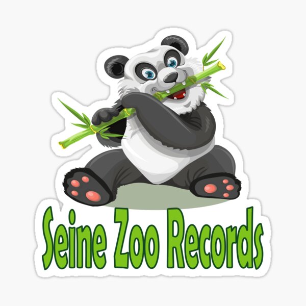 seine zoo records Sticker
