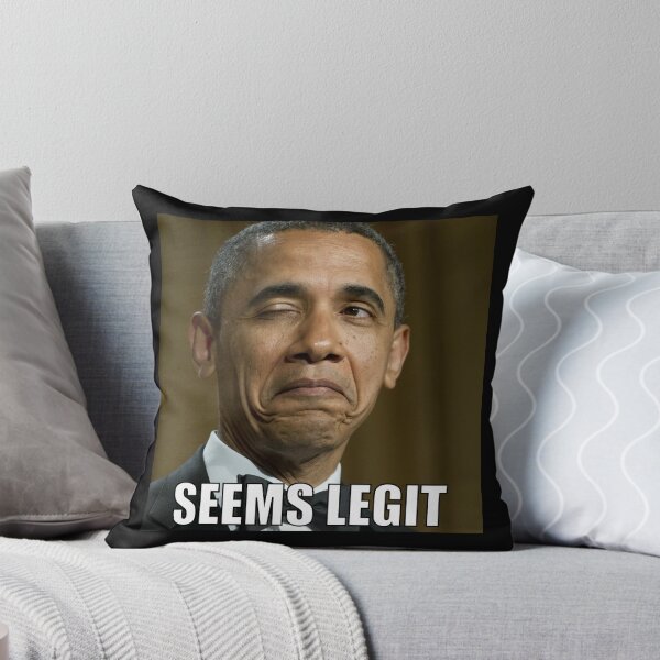 Item preview, Seems Legit Barack Obama designed and sold by Vendetta-art.