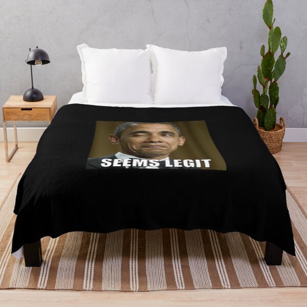 Item preview, Seems Legit Barack Obama designed and sold by Vendetta-art.