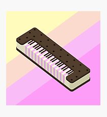 Ice cream Sandwich Keyboard Photographic Print