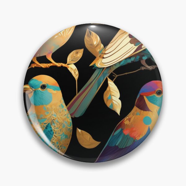 Item preview, Everybirdy Golder Birds Pattern designed and sold by colorexz.