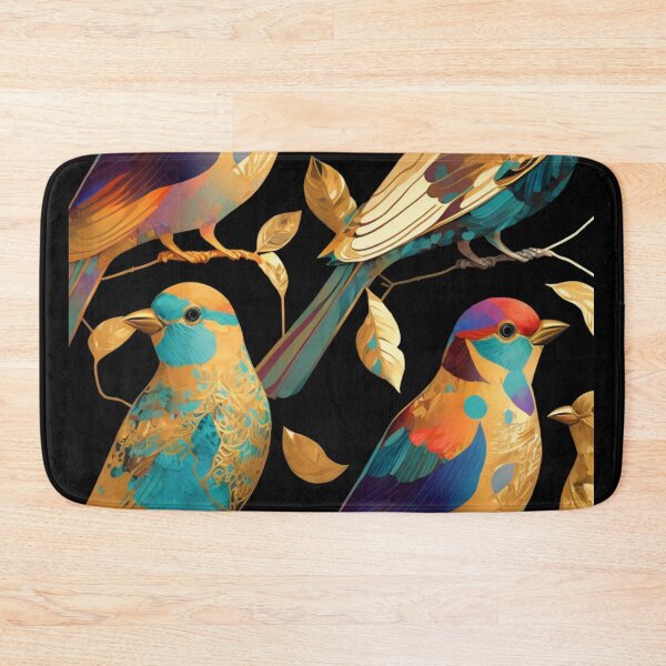 Item preview, Everybirdy Golder Birds Pattern designed and sold by colorexz.