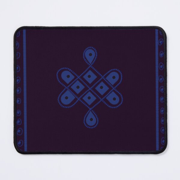 Item preview, kolam/muggu/sikku kolam - yellow tile designed and sold by ShreecreatE.