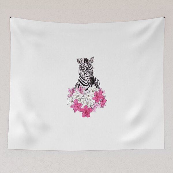 Item preview, Zebra and Azalea designed and sold by YuNikDraw.