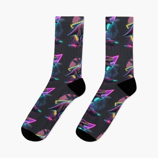Item preview, Dinosaur 80s Synthwave Retro Theme designed and sold by Shaani.