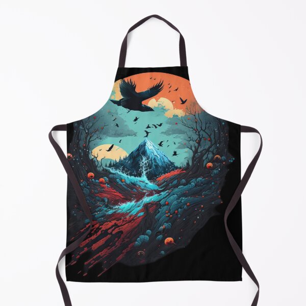 Item preview, Magical dark forest and a crow designed and sold by Stevica Canadi.