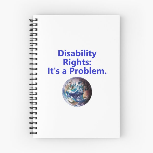 Item preview, Disability Rights - Its A Problem designed and sold by CrankyOldDude.