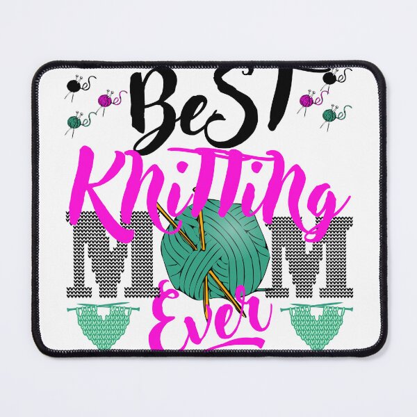 Item preview, Knitting Knitter Mom Best Knitting Mom Ever designed and sold by ASLI-SH.