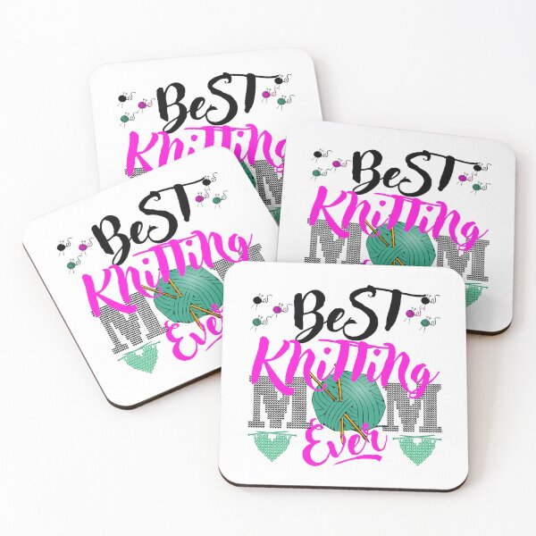 Item preview, Knitting Knitter Mom Best Knitting Mom Ever designed and sold by ASLI-SH.