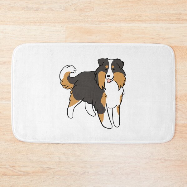 Item preview, black tri mini australian shepherd  designed and sold by Yarafantasyart.