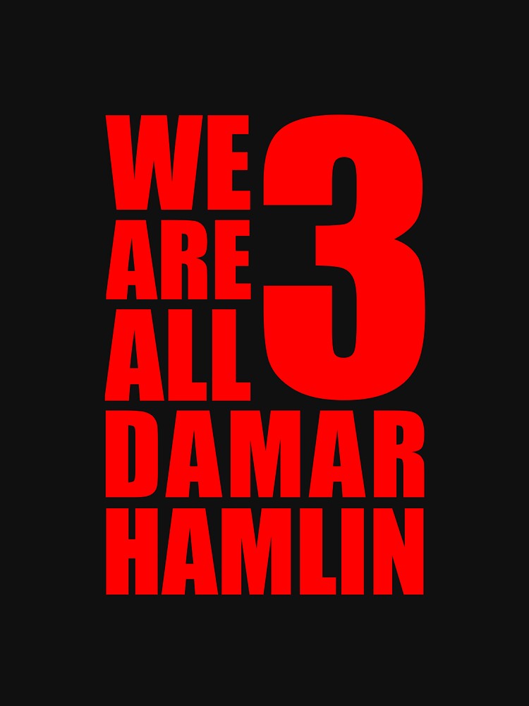 Red Heart Damar Hamlin T-Shirt