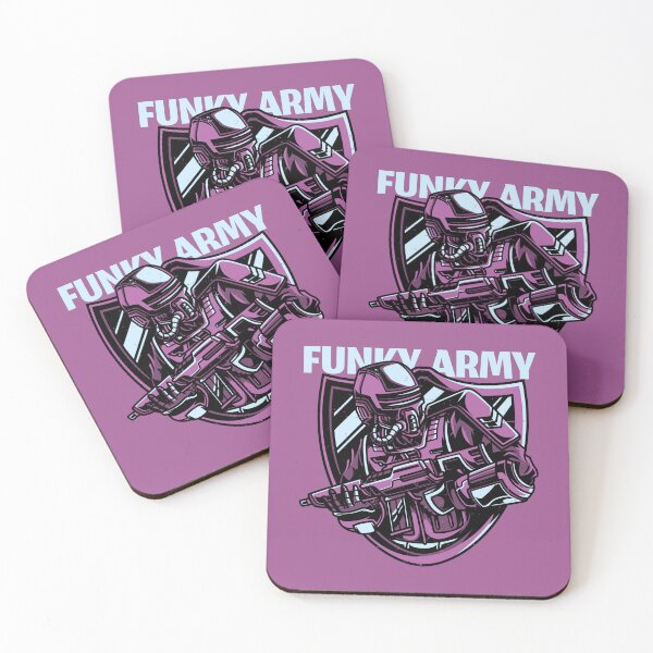 Item preview, A Unique Robotic Funky Army Design designed and sold by majnate.