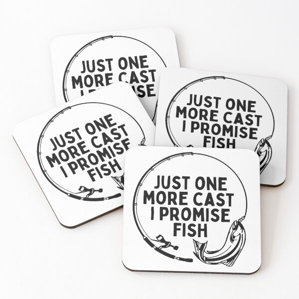 Item preview, Just One More Cast I Promise Fish designed and sold by Merigold.
