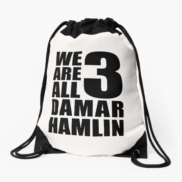 We are all damar hamlin white Essential T-Shirt for Sale by Hana15Art