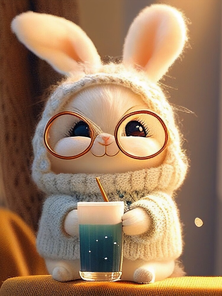 Thumbnail 3 of 3, Scarf, Cute Rabbit  designed and sold by ternau.