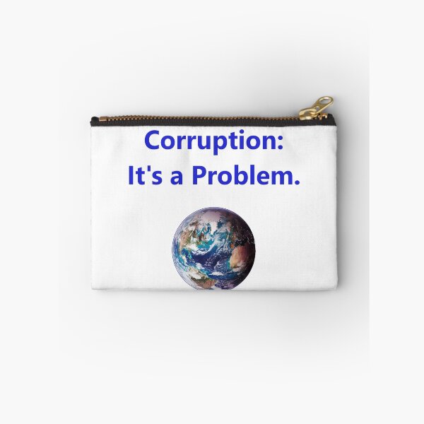 Aperçu de l'œuvre Corruption - C'est un problème créée et vendue par CrankyOldDude.