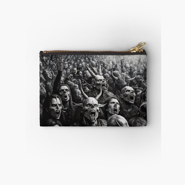 Item preview, Death metal crowd designed and sold by Skull-Breakfast.