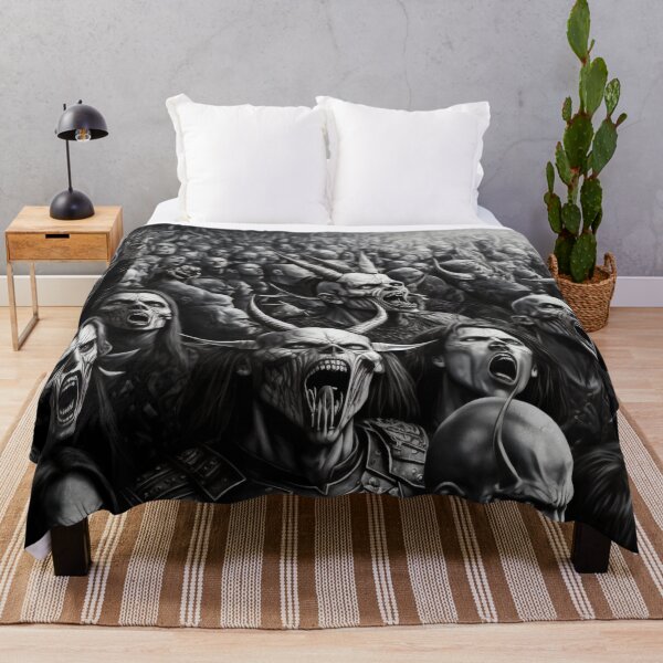 Item preview, Death metal crowd designed and sold by Skull-Breakfast.